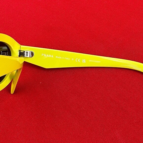 Prada PR26ZS 13L08Z Cedar Dark Grey Oval Women Sunglasses main image 9